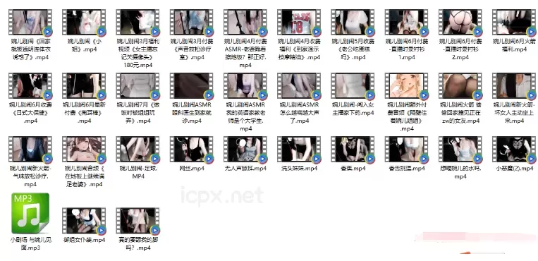 婉儿别闹最全开箱视频火箭福利私人订制大合集79部8.85G