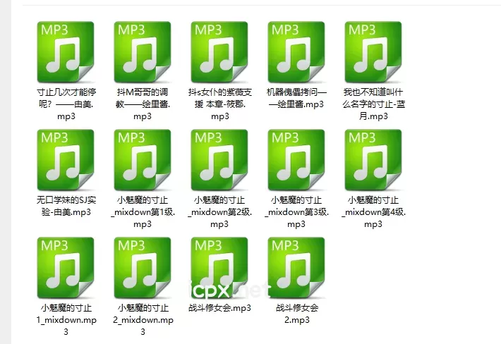 中文音声ASMR七重极乐工作室剧情音声14部音频