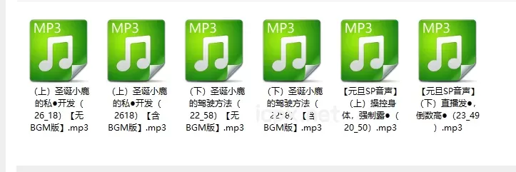 b站CV露珀塔Rupeta元旦ASMR音声6部