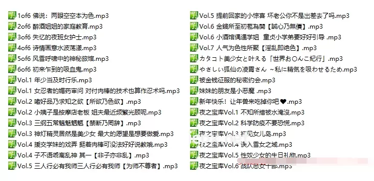 夜汐音声社最全合集百度云30部1.05G