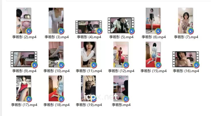 虎牙小厨娘李若彤定制写真16部小视频