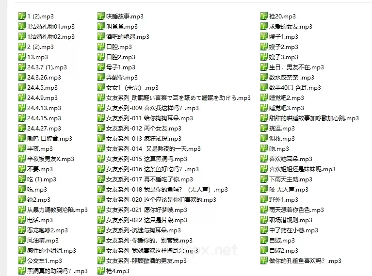 浅小茉女友系列照顾醉酒的男友77部音频1.21G