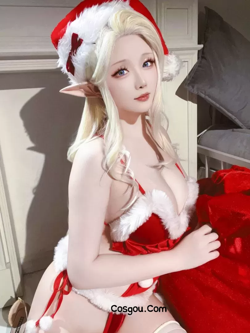 2023圣诞精灵之圣诞老人:coser星之迟迟的甜蜜狂欢派对